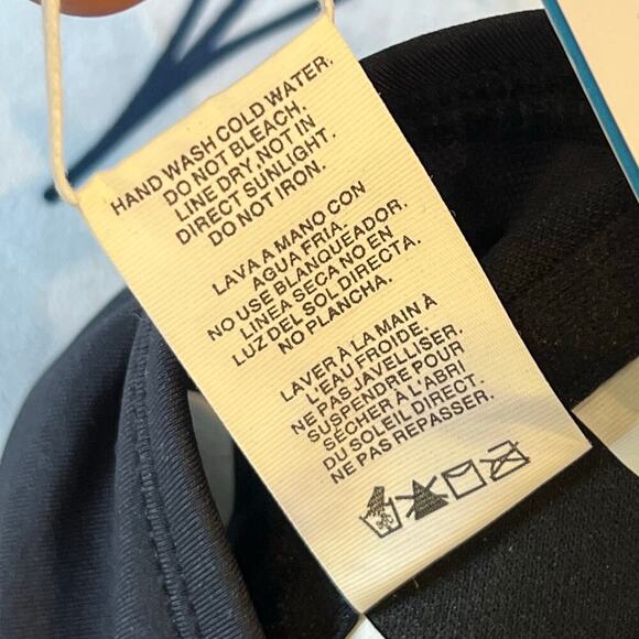 Bleu Rod Beattie Kore Underwire Cross Back Bikini Top Black Size 36D NWT - Picture 6 of 9